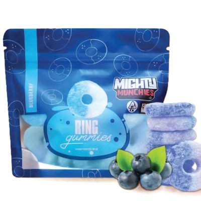 blueberry gummy rings
