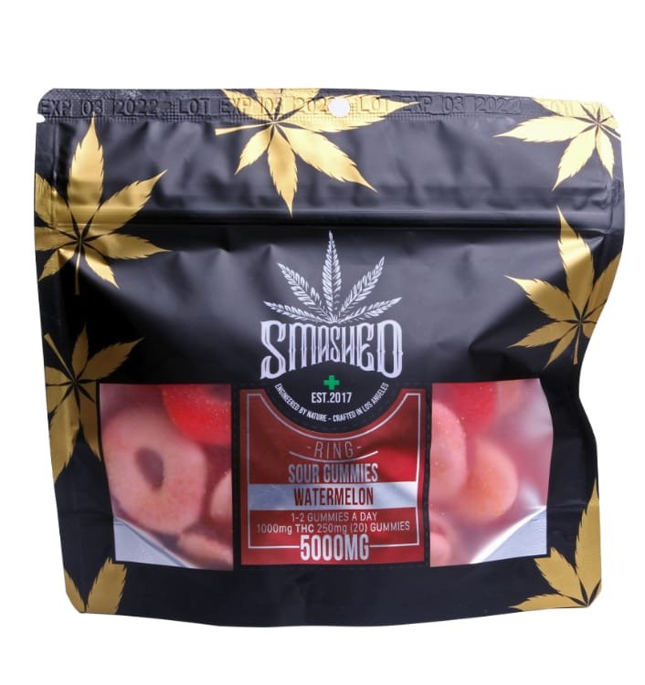 sm7.jpeg Smashed Sour Gummies Watermelon 5000MG - Image 1