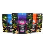 Smashed Thc Gummies 5000MG | Neon Sour Bear Gummies