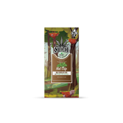 Smashed 5000mg Mint Chip Chocolate Bar