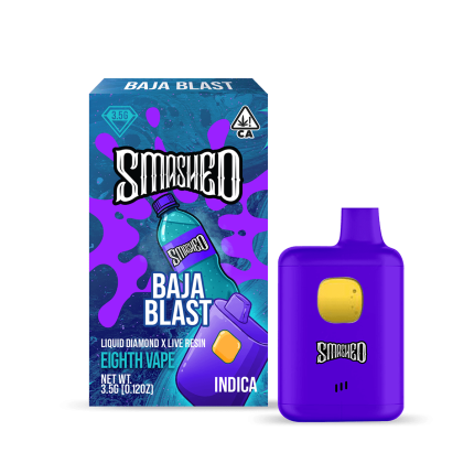 Smashed 3.5g Baja Blast LD x LR Disposable