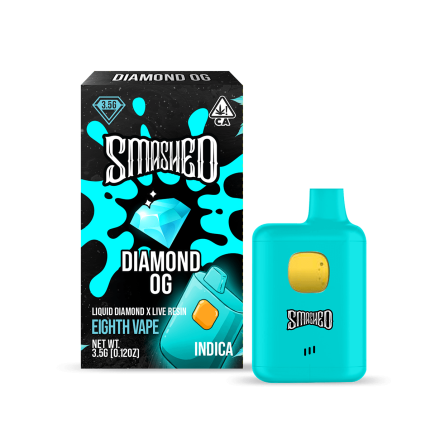 Smashed 3.5g Diamond OG LD x LR Disposable