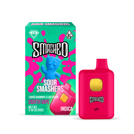Smashed 3.5g Sour Smashers LD x LR Disposable