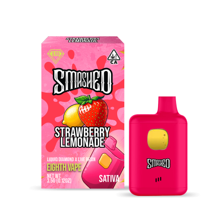 Smashed 3.5g Strawberry Lemonade LD x LR Disposable