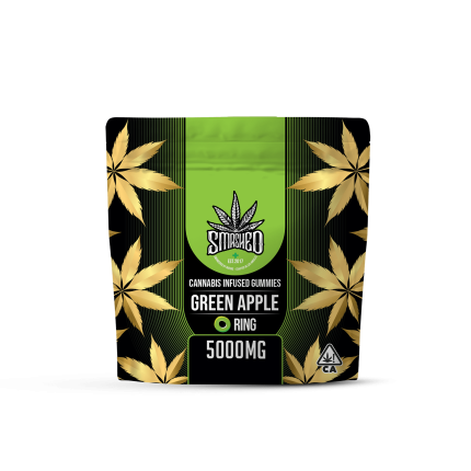 Smashed 5000mg Green Apple Rings