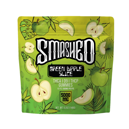 Smashed 5000mg THCA Green Apple Slice