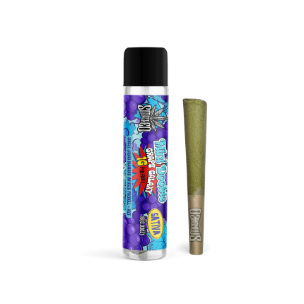 Smashed Mini Doobie Liquid Diamond Grape Galaxy Preroll