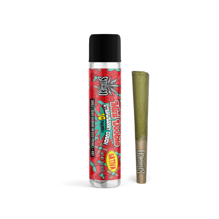 Smashed Mini Doobie Liquid Diamond Strawberry Cough Preroll